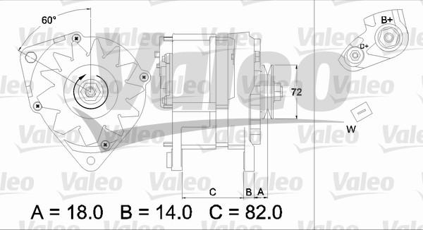 Valeo 436303 - Alternatore autozon.pro