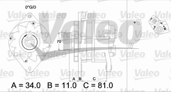 Valeo 436302 - Alternatore autozon.pro