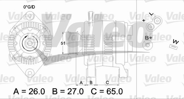 Valeo 436383 - Alternatore autozon.pro