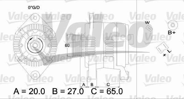 Valeo 436382 - Alternatore autozon.pro