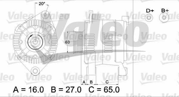 Valeo 436336 - Alternatore autozon.pro