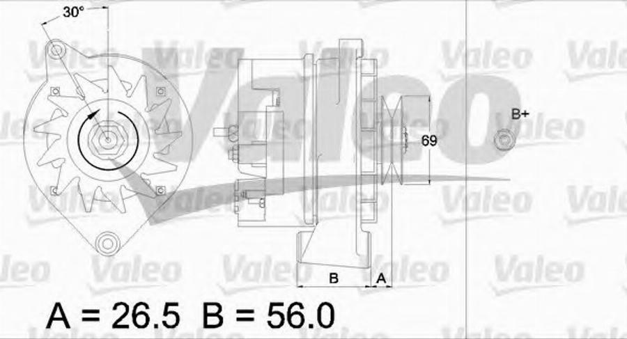 Valeo 436321 - Alternatore autozon.pro