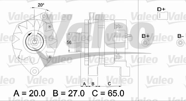 Valeo 436322 - Alternatore autozon.pro