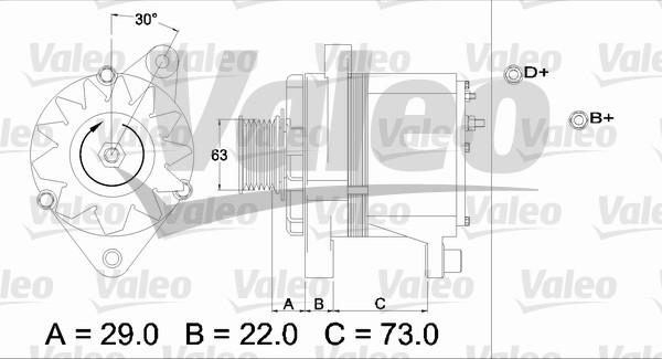 Valeo 436244 - Alternatore autozon.pro