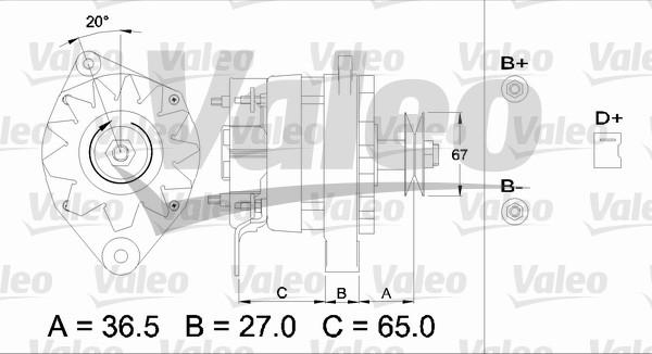 Valeo 436246 - Alternatore autozon.pro