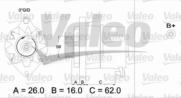 Valeo 436243 - Alternatore autozon.pro