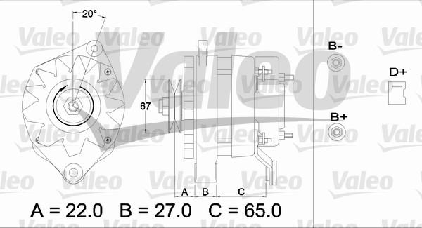 Valeo 436247 - Alternatore autozon.pro