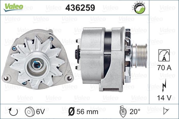 Valeo 436259 - Alternatore autozon.pro