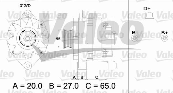 Valeo 436254 - Alternatore autozon.pro