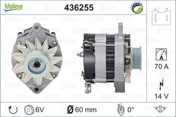 Valeo 436255 - Alternatore autozon.pro