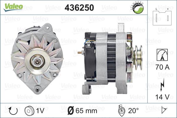 Valeo 436250 - Alternatore autozon.pro