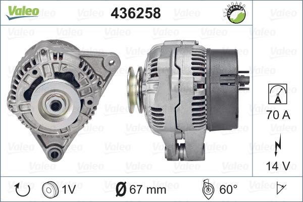 Valeo 436258 - Alternatore autozon.pro