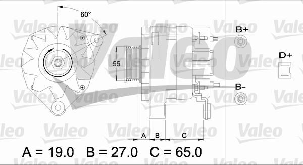 Valeo 436253 - Alternatore autozon.pro