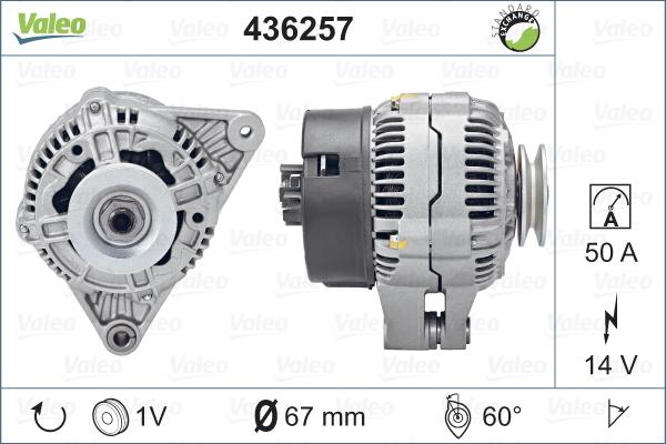 Valeo 436257 - Alternatore autozon.pro