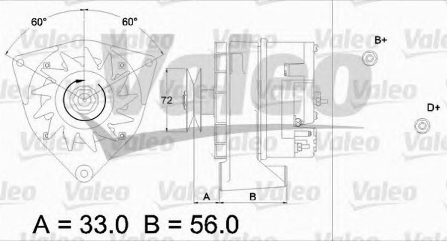 Valeo 436 266 - Alternatore autozon.pro