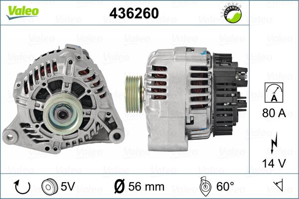 Valeo 436260 - Alternatore autozon.pro