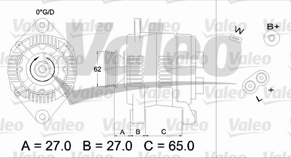 Valeo 436280 - Alternatore autozon.pro