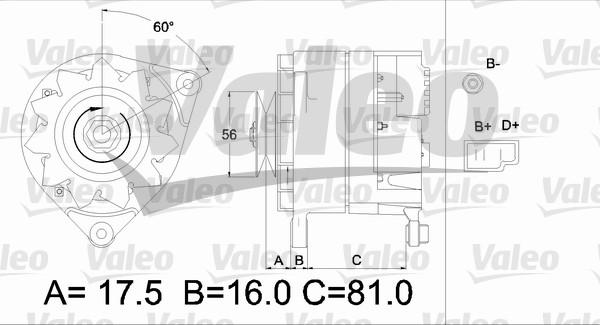 Valeo 436223 - Alternatore autozon.pro