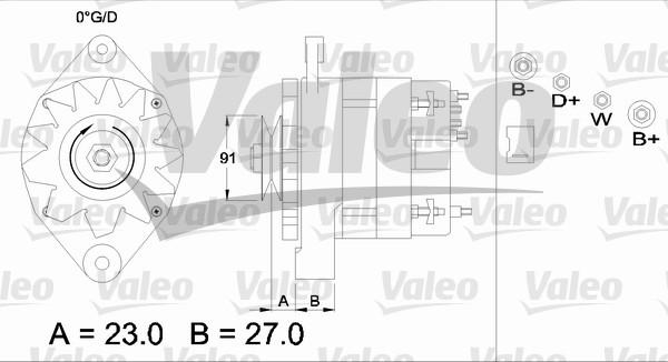 Valeo 436274 - Alternatore autozon.pro