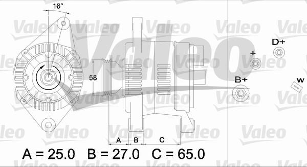 Valeo 436277 - Alternatore autozon.pro