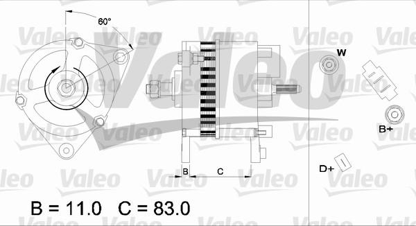 Valeo 436754 - Alternatore autozon.pro