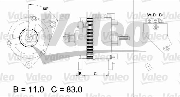 Valeo 436755 - Alternatore autozon.pro