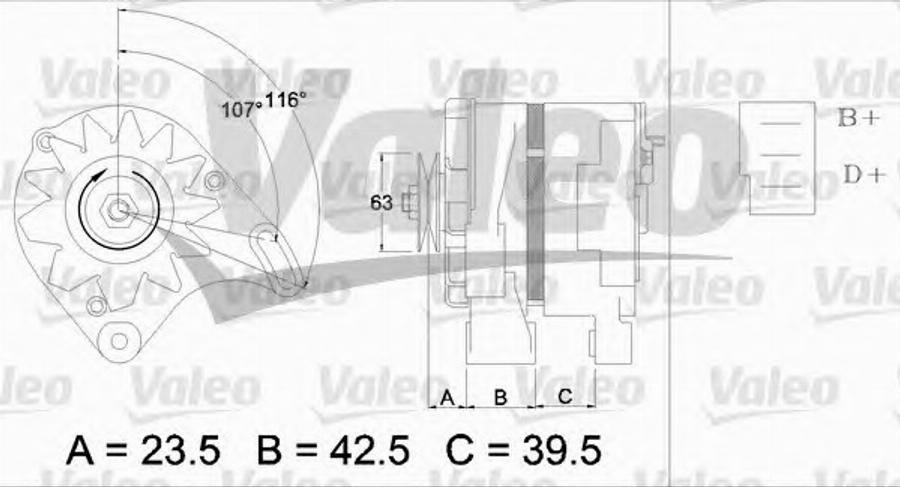 Valeo 436704 - Alternatore autozon.pro