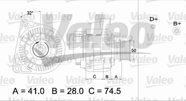 Valeo 436700 - Alternatore autozon.pro