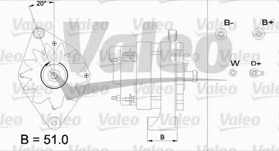 Valeo 436703 - Alternatore autozon.pro