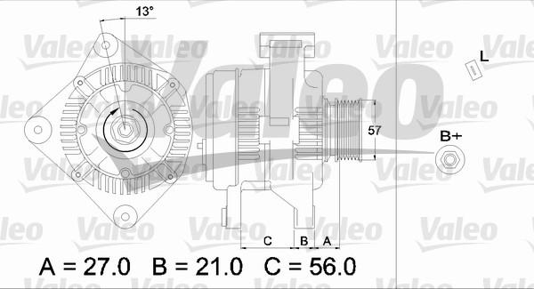 Valeo 436702 - Alternatore autozon.pro