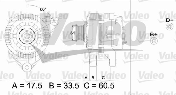 Valeo 436719 - Alternatore autozon.pro