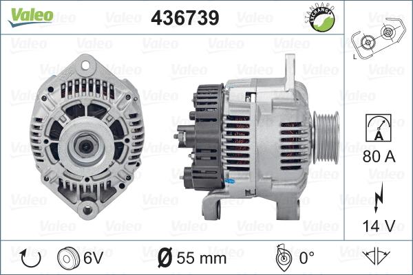 Valeo 436739 - Alternatore autozon.pro