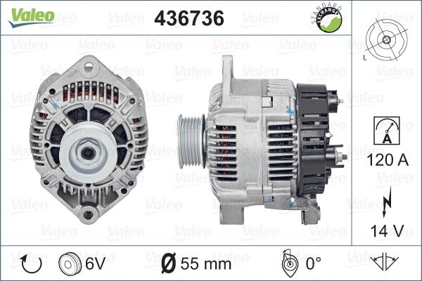 Valeo 436736 - Alternatore autozon.pro