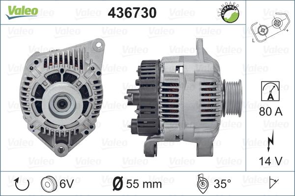 Valeo 436730 - Alternatore autozon.pro