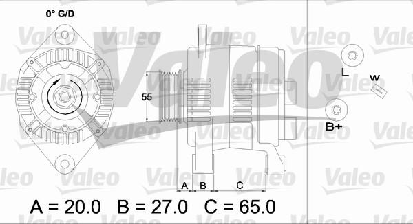 Valeo 436733 - Alternatore autozon.pro