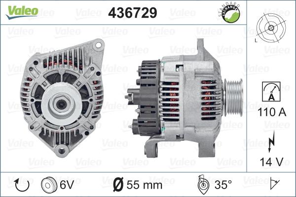 Valeo 436729 - Alternatore autozon.pro