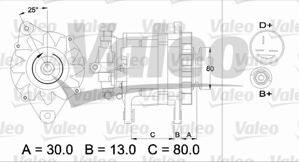 Valeo 436724 - Alternatore autozon.pro