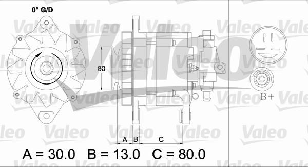 Valeo 436725 - Alternatore autozon.pro