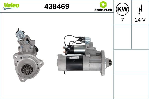 Valeo 438469 - Motorino d'avviamento autozon.pro