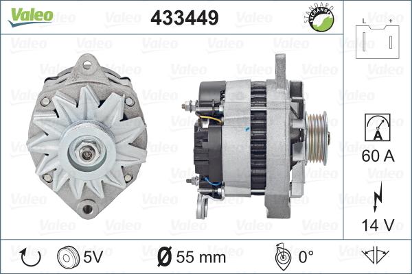 Valeo 433449 - Alternatore autozon.pro