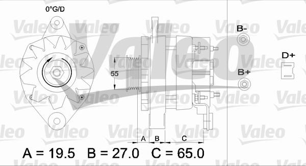 Valeo 433444 - Alternatore autozon.pro