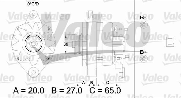 Valeo 433445 - Alternatore autozon.pro