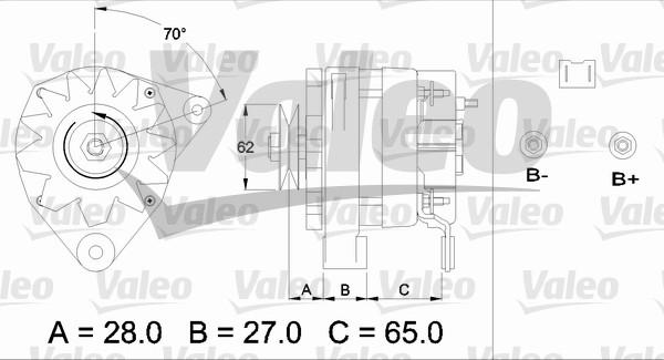 Valeo 433446 - Alternatore autozon.pro