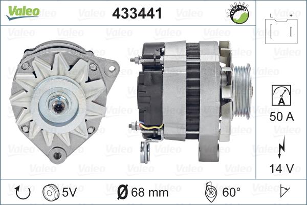 Valeo 433441 - Alternatore autozon.pro