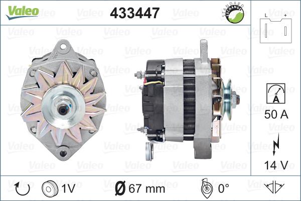 Valeo 433447 - Alternatore autozon.pro