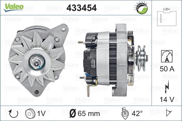 Valeo 433454 - Alternatore autozon.pro