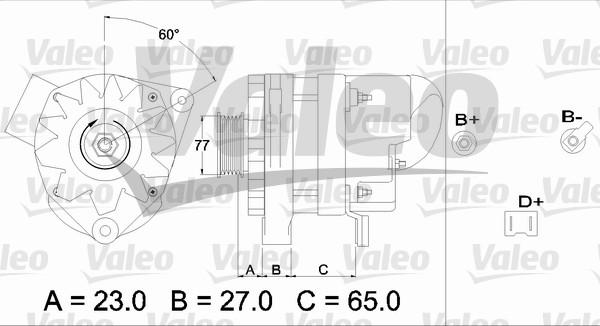 Valeo 433452 - Alternatore autozon.pro