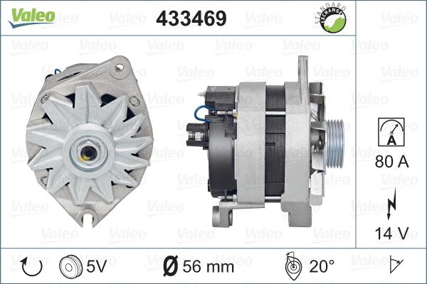 Valeo 433469 - Alternatore autozon.pro