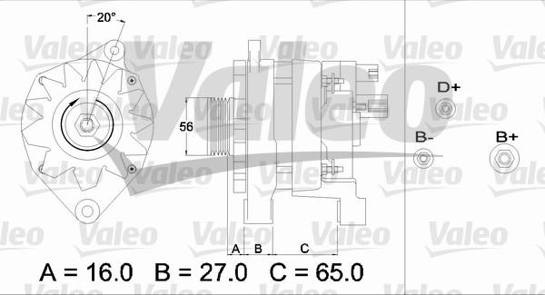 Valeo 433468 - Alternatore autozon.pro