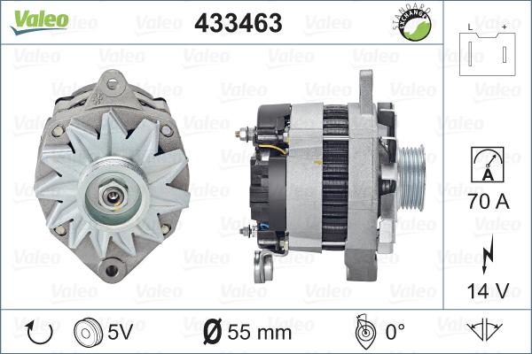 Valeo 433463 - Alternatore autozon.pro